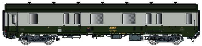 L.S. Models LS31230 - H0 - Packwagen MC76, SNCF, Ep. IV